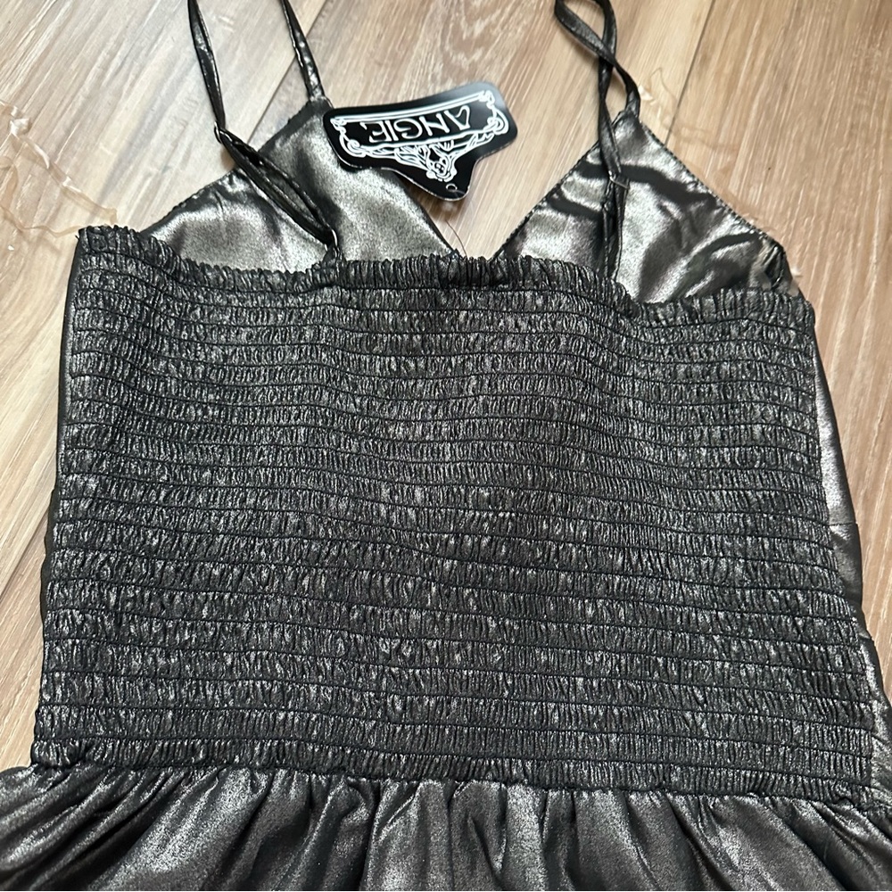 Angie Knot Front Mini Dress – NWT – Size L - Picture 8 of 11